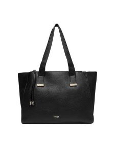 MEXX Torebka C-MEXX-L-019-08 Czarny. Czarne torebki klasyczne Mexx, bez wzorów, z materiału, bez dodatków. Za 249,99 zł.