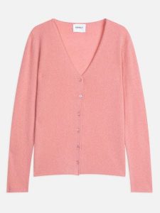 Perfect Cashmere Kaszmirowy kardigan "Chalais" w kolorze jasnoróżowym rozmiar: L. Różowe kardigany Perfect Cashmere, z kaszmiru. Za 369,99 zł.