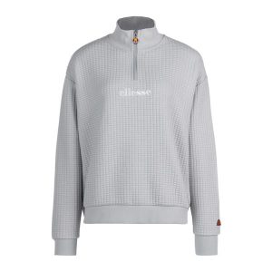 Bluza polarowa damska Ellesse Polar Catic 1/2 Zip Track. Szare bluzy Ellesse, m, bez wzorów, z polaru, bez kaptura. Za 159,99 zł.