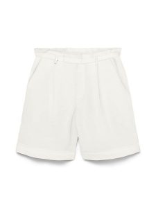 Vero Moda Szorty w kolorze białym rozmiar: XS. Białe szorty Vero Moda, bez wzorów, z podwyższonym stanem. Za 87,95 zł.