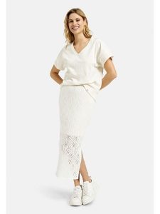 Smith & Soul Koszulka w kolorze białym rozmiar: XS. Białe bluzki Smith & Soul, xs, bez wzorów, z bawełny, bez kołnierzyka, bez ramiączek. Za 78,99 zł.