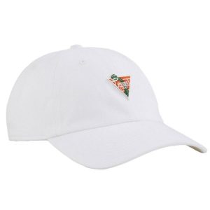 Czapka Z Daszkiem Prime Dad. Szare czapki Puma, bez wzorów. Za 116,99 zł.