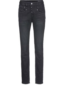 Herrlicher Dżinsy "Shyra" - Skinny fit - w kolorze czarnym rozmiar: W31/L32. Czarne jeansy Herrlicher, bez wzorów. Za 180,06 zł.