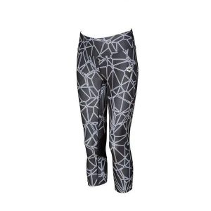 Damskie legginsy 3/4 Arena. Czarne legginsy Arena, bez wzorów, z materiału. Za 241,00 zł.