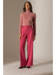 Perfect Cashmere Kaszmirowy sweter w kolorze jasnoróżowym rozmiar: L. Różowe golfy Perfect Cashmere, bez wzorów, z kaszmiru. Za 347,99 zł.