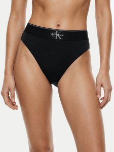 Calvin Klein Underwear Figi klasyczne LV00QF8705 Czarny. Czarne figi Calvin Klein Underwear, bez wzorów, z syntetyku. Za 99,99 zł.