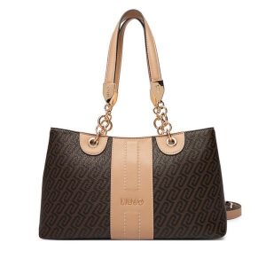 Torebka Liu Jo. Czarne shopper bag Liu Jo, bez wzorów, bez dodatków. Za 639,99 zł.