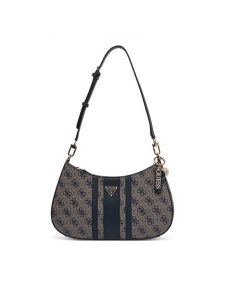 Guess Torebka Noelle II HWBS96 72180 Granatowy. Niebieskie torebki klasyczne Guess, z aplikacjami, ze skóry, bez dodatków. Za 544,99 zł.