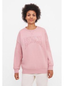Bench Bluza "Aldana" w kolorze jasnoróżowym rozmiar: 36. Różowe bluzy Bench, bez wzorów, bez kaptura. Za 88,23 zł.
