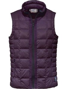 DOLOMITE Kamizelka pikowana "Corvara Light" w kolorze fioletowym rozmiar: L. Różowe kamizelki Dolomite, l, bez wzorów, z puchu, bez kołnierzyka, bez ramiączek, bez kaptura. Za 219,08 zł.