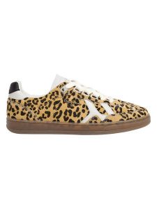 Pepe Jeans FOOTWEAR Skórzane sneakersy w kolorze jasnobrązowym rozmiar: 36. Brązowe trampki Pepe Jeans FOOTWEAR, bez wzorów, z jeansu, bez zapięcia. Za 128,55 zł.