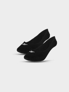 4F Skarpetki casual no-show (2-pack) damskie - multikolor 39-42. Czarne skarpetki 4f, bez wzorów, z bawełny. Za 39,99 zł.