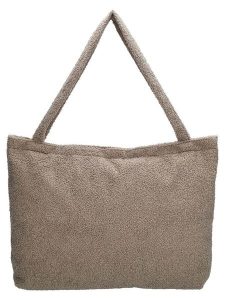 Beagles Shopper bag w kolorze szarobrązowym - 60 x 36 x 10 cm rozmiar: onesize. Brązowe shopper bag Beagles, bez wzorów, z materiału, na ramię, bez dodatków. Za 87,81 zł.