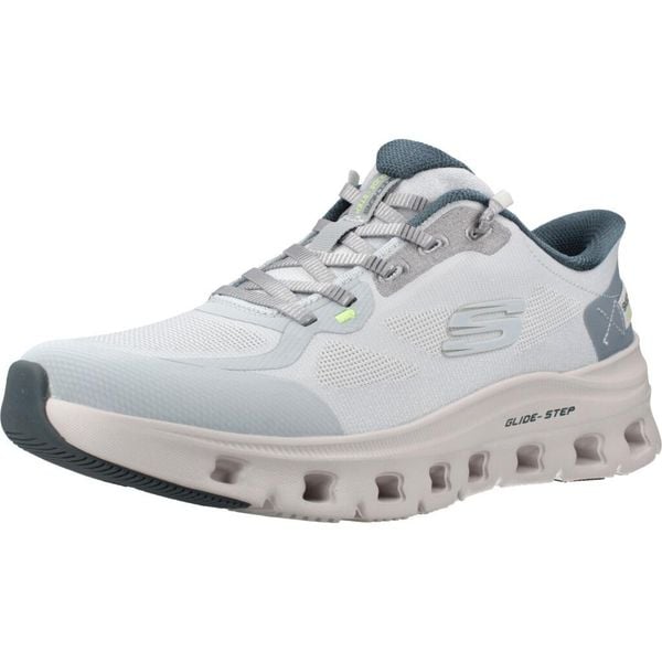 Buty SKECHERS GLIDE STEP PRO PURE MOTION Niebieski. Niebieskie buty trekkingowe Skechers, z syntetyku, bez zapięcia. Za 449,99 zł.