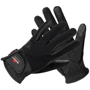 Rękawiczki do jazdy konnej Start Winter Fionia zimowe. Czarne rękawiczki START, na zimę, bez wzorów. Za 66,99 zł.