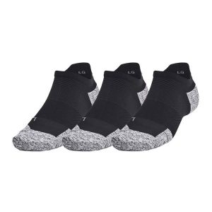 Skarpety do biegania Under Armour Dry Run Cushion No Show 3 pary. Czarne skarpetki Under Armour, bez wzorów. Za 109,99 zł.