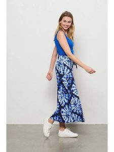 &Co Woman Spódnica "Lisette" w kolorze granatowo-niebieskim rozmiar: M. Niebieskie spódnice &Co Woman, na co dzień, m, bez wzorów, maxi. Za 164,45 zł.