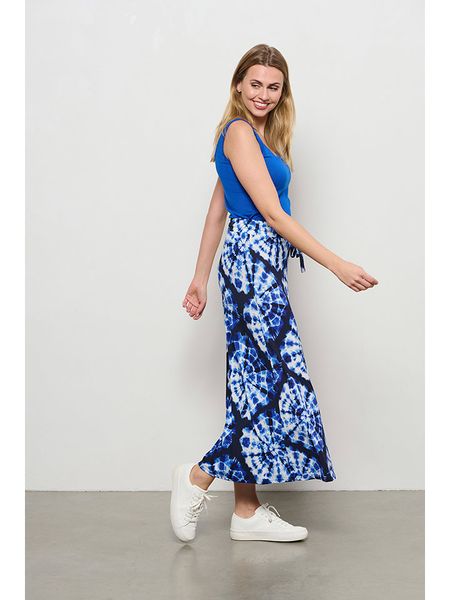 &Co Woman Spódnica "Lisette" w kolorze granatowo-niebieskim rozmiar: M. Niebieskie spódnice &Co Woman, na co dzień, m, bez wzorów, maxi. Za 164,45 zł.