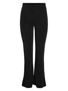 Noisy may Spodnie w kolorze czarnym rozmiar: L. Czarne spodnie z wysokim stanem Noisy may, bez wzorów, z materiału, z podwyższonym stanem. Za 110,04 zł.