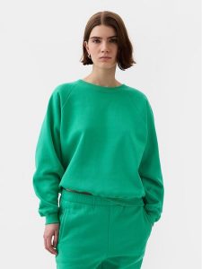 Gap Bluza 765585-20 Zielony Regular Fit. Zielone bluzy GAP, xl, bez wzorów, z bawełny, bez kaptura. Za 169,99 zł.