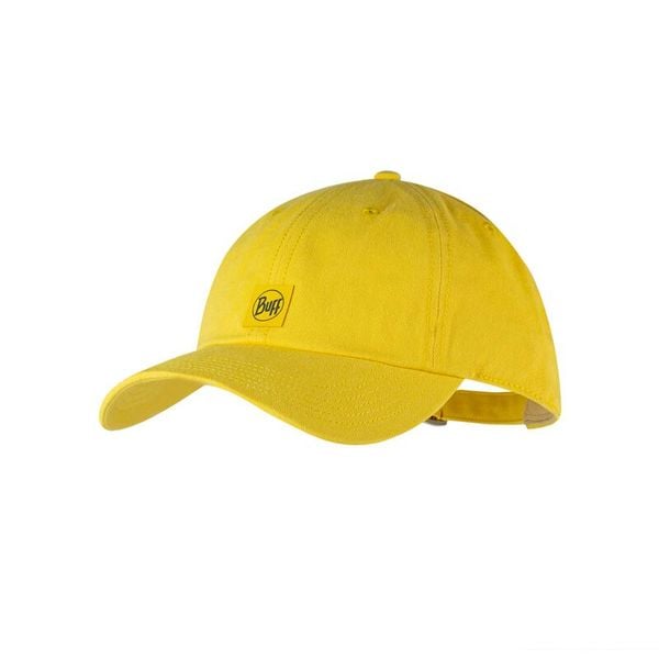 Czapka z daszkiem Buff Baseball Cap. Żółte czapki Buff, bez wzorów, sportowe. W wyprzedaży za 67,46 zł.
