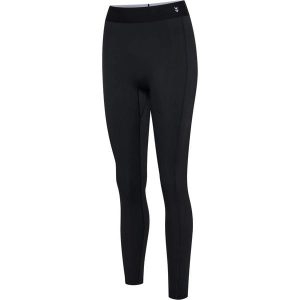 Damskie legginsy Hummel Nova. Czarne legginsy Hummel, bez wzorów, z materiału. Za 214,50 zł.