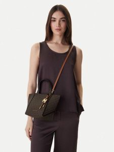 MICHAEL Michael Kors Torebka 30R6G9JT9B Brązowy. Brązowe shopper bag MICHAEL Michael Kors, bez wzorów, ze skóry, bez dodatków. Za 797,99 zł.
