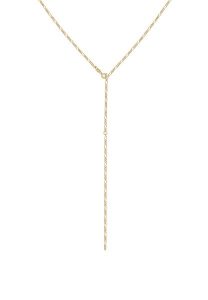 Elli Damski Figaro łańcuszek Y Trend regulowany w srebrze 925 Sterling Silver Naszyjniki 1 ct. Szare łańcuszki Elli, srebrne. Za 168,99 zł.