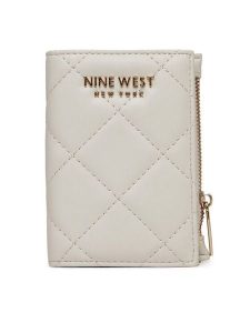 Nine West Portfel CEO-NW-W1-006-SS26 Beżowy. Brązowe portfele Nine West, bez wzorów, z materiału. Za 59,99 zł.
