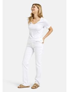 Smith & Soul Koszulka w kolorze białym rozmiar: S. Białe bluzki Smith & Soul, s, bez wzorów, bez kołnierzyka, bez ramiączek. Za 60,99 zł.