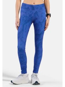 Odlo Legginsy "Zeroweight" w kolorze granatowym do biegania rozmiar: M. Niebieskie legginsy ODLO, m, bez wzorów, z materiału, do biegania. Za 286,39 zł.