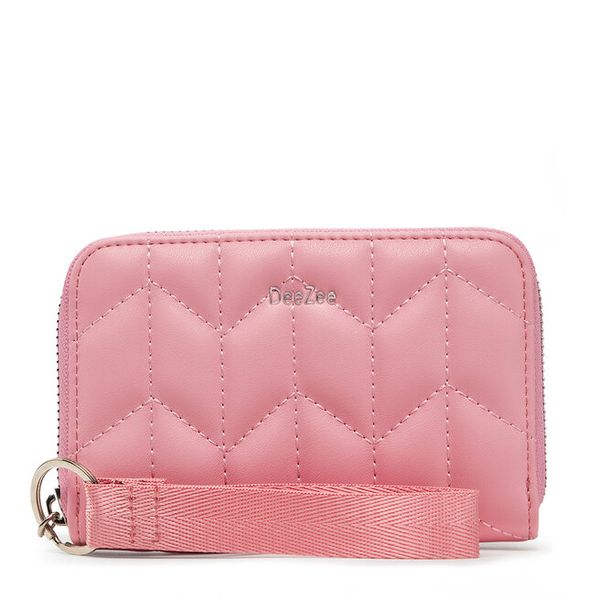 Portfel DeeZee. Czerwone portfele DeeZee, bez wzorów. Za 49,99 zł.