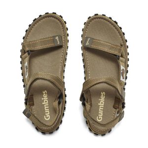 Sandały GUMBIES TRACKER SANDALS UNISEX. Brązowe buty trekkingowe Gumbies, bez zapięcia. Za 119,99 zł.