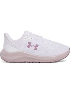 Under Armour Buty sportowe w kolorze biało-fioletowym rozmiar: 38. Białe buty sportowe Under Armour, bez wzorów, bez zapięcia. Za 184,46 zł.