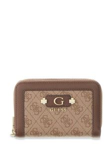 Guess Portfel 183064 Brązowy. Brązowe portfele Guess, z aplikacjami. Za 264,99 zł.