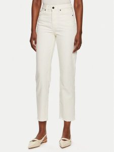 Tommy Hilfiger Jeansy Classic WW0WW40642 Écru Straight Fit. Jeansy TOMMY HILFIGER, bez wzorów, z bawełny. Za 539,99 zł.