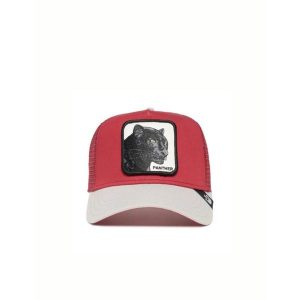 Czapka z daszkiem Goorin Bros. The Black Panther Trucker 101-0381-BUR. Fioletowe czapki Goorin Bros, bez wzorów. Za 149,00 zł.