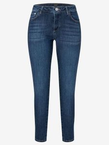 More & More Dżinsy - Skinny fit - w kolorze granatowym rozmiar: 40. Niebieskie jeansy More & More, bez wzorów, z bawełny. Za 261,45 zł.