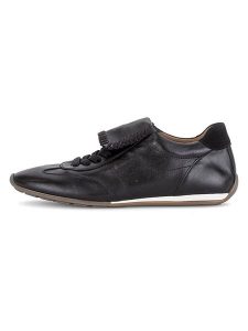 Gabor Skórzane sneakersy w kolorze czarnym rozmiar: 40,5. Czarne trampki Gabor, bez wzorów, bez zapięcia. Za 201,55 zł.
