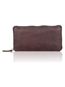 Bellicci Skórzany portfel "Chalice" w kolorze brązowym - 20 x 10 x 2,5 cm rozmiar: onesize. Brązowe portfele Bellicci, bez wzorów, z materiału. Za 113,99 zł.