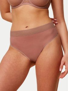 Triumph Komplet stringów Tempting Sheer 10218590 Beżowy. Brązowe komplety bielizny Triumph, bez wzorów, z syntetyku. Za 59,99 zł.