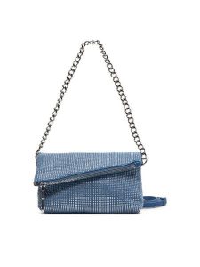 Liu Jo Torebka Pochette AA5166 E0745 Niebieski. Niebieskie torebki wieczorowe Liu Jo, bez wzorów, z materiału, bez dodatków. Za 399,99 zł.