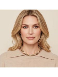 Otazu Pozłacany naszyjnik z kryształem Swarovski - dł. 40 cm rozmiar: onesize. Czarne naszyjniki Otazu, z kryształem, pozłacane. Za 130,99 zł.