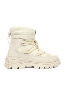 Hunter Śniegowce CEO-H8-382 Écru. Buty zimowe Hunter, z materiału, bez obcasa, bez zapięcia. Za 359,99 zł.