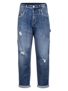 Herrlicher Dżinsy "Peyton" - Tapered fit - w kolorze niebieskim rozmiar: W24. Niebieskie jeansy Herrlicher, bez wzorów, z podwyższonym stanem. Za 173,99 zł.