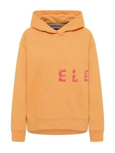 ELBSAND Bluza "Nordika" w kolorze pomarańczowym rozmiar: L. Pomarańczowe bluzy ELBSAND, l, bez wzorów, z kapturem. Za 184,46 zł.