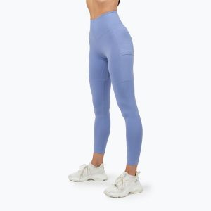Legginsy NEBBIA Recovery. Fioletowe legginsy NEBBIA, bez wzorów. Za 209,99 zł.