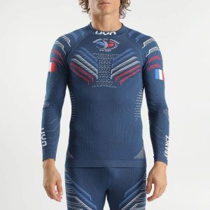 Koszulka termoaktywna dla dorosłych UYN Natyon 3.0 France Uw Shirt. Koszule nocne UYN, bez wzorów, bez ramiączek. Za 589,99 zł.