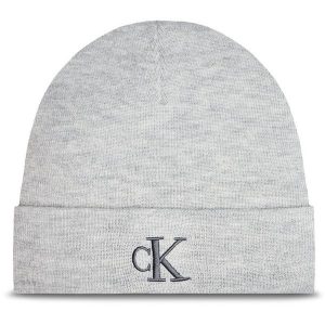 Czapka Calvin Klein Jeans. Szare czapki Calvin Klein Jeans, bez wzorów, z jeansu. Za 119,99 zł.