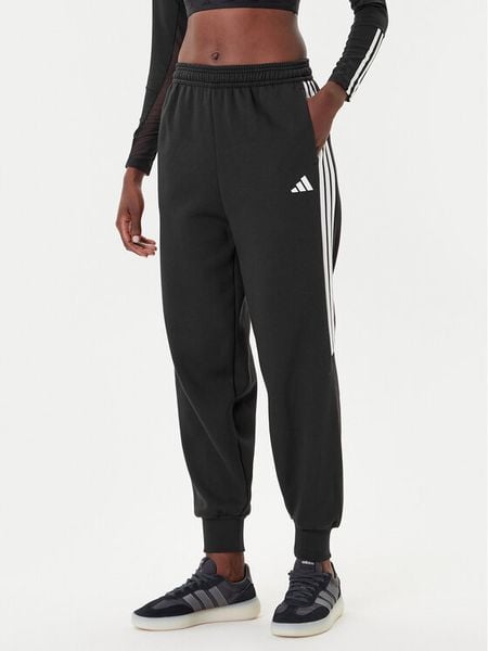 Adidas Spodnie dresowe Tiro 3-Stripes JL7488 Czarny Loose Fit. Czarne spodnie dresowe ADIDAS, s, bez wzorów, z bawełny. Za 189,99 zł.
